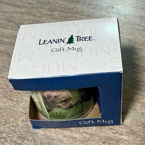 NIB Leanin tree dog theme gift mug
